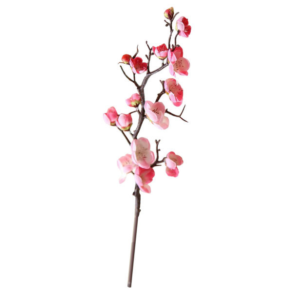 Amazon｜造花 梅の花 レッド 梅の花束 ブーケ リアル 枯れない花