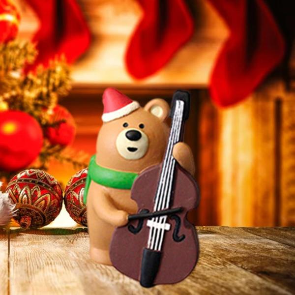 クリスマスミニチュア置物マイクロ風景妖精ガーデン装飾ヒグマブ