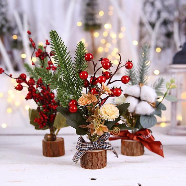 クリスマスの家の装飾新年の装飾枝工芸品のための工芸品2