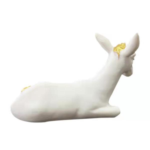 現代の羊の像樹脂装飾動物の置物家のリビングルームの装飾クリスマスの装飾品