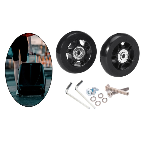 荷物スーツケースホイール耐摩耗性フレキシブル修理キット部品40x18mm