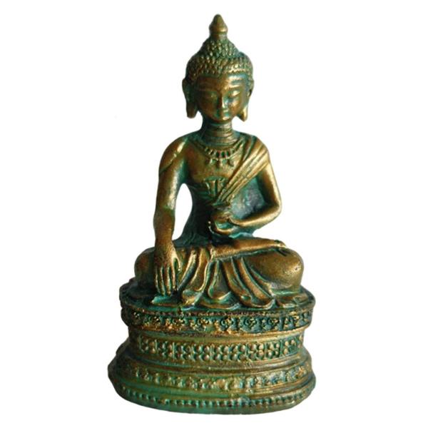 SANDSTONE BALCONY HOME GARDEN SMALL ZEN BUDDHA STATUE ORNAMENTDECORATI