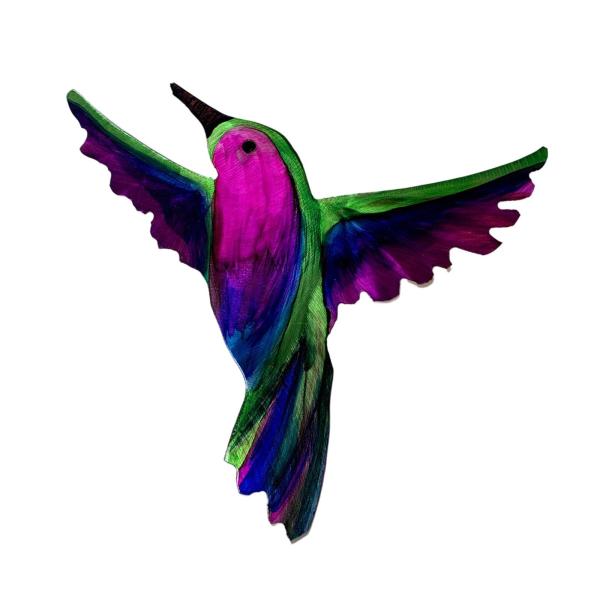 手作りのハチドリの壁の芸術の装飾金属の庭の装飾鳥
