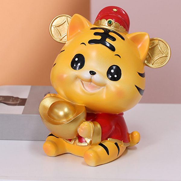 【いいね不要】トラ ゴールド子虎サクラ ストーン アクセサリー入れ置物 小物入れ いいね不要】トラ ゴールド子虎サクラ ストーン アクセサリー入れ置物