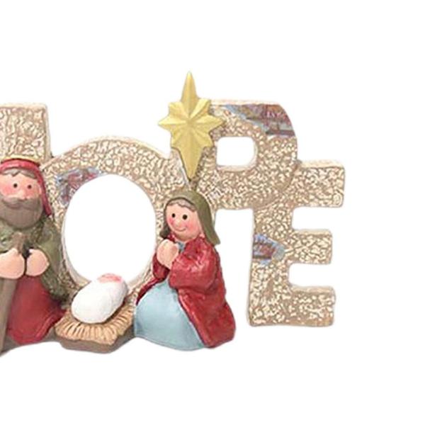 家のための宗教的なキリスト降誕の赤ちゃんイエスの置物のクリスマスの彫像の装飾品