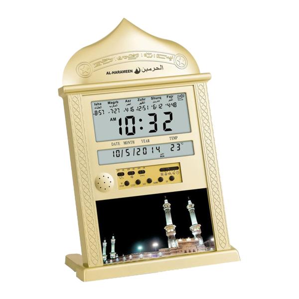 イスラムのアザン壁掛け時計警報イスラム教徒の祈りラマダンモスクの家の装飾の贈り物｜stk-shop｜02