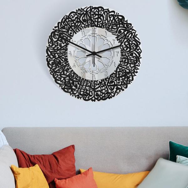 キッチンオフィスの装飾のための宗教的なイスラムの壁掛け時計イスラム教徒のサイレント12インチ｜stk-shop｜05