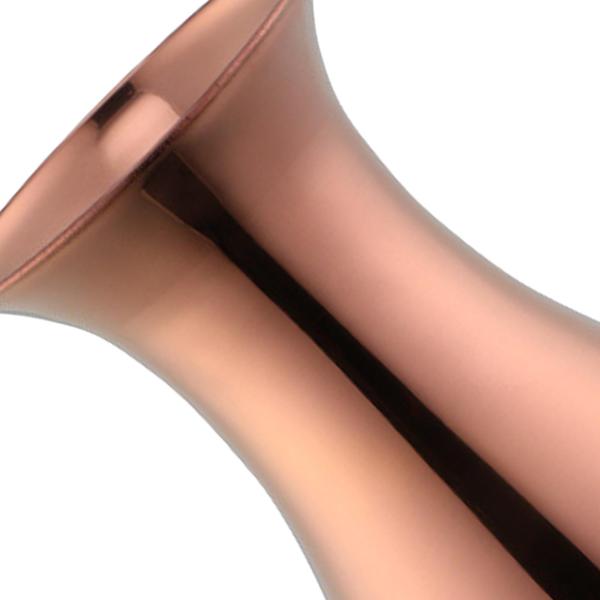 ホームオフィスの装飾用の北欧のシンプルなステンレス鋼の花瓶金属植木鉢ローズゴールド