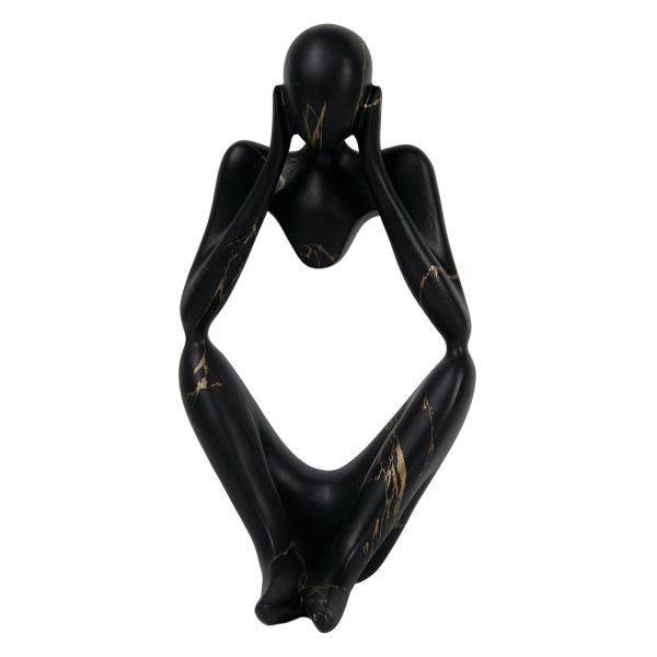 抽象的な思想家の像の収集価値のあるオーナメント リビングルームのデスクの装飾 フォーカス