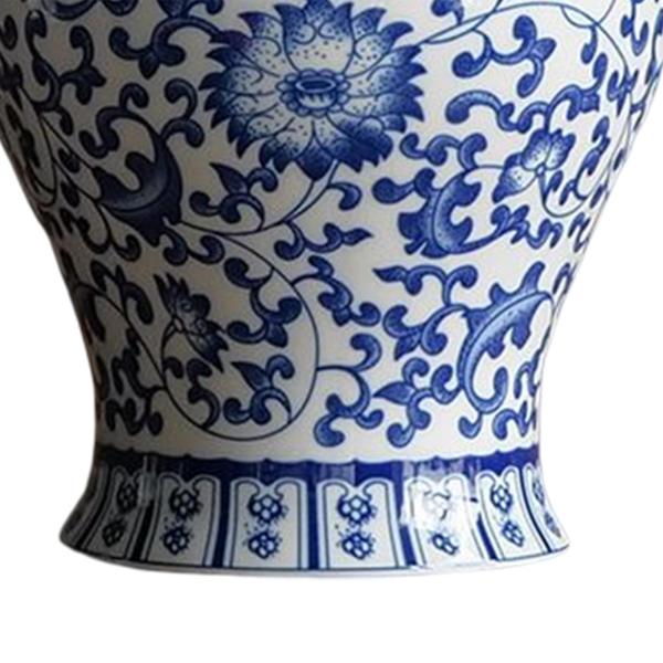 中国の陶磁器の生姜の瓶の装飾的な花瓶の伝統的な磁器の瓶