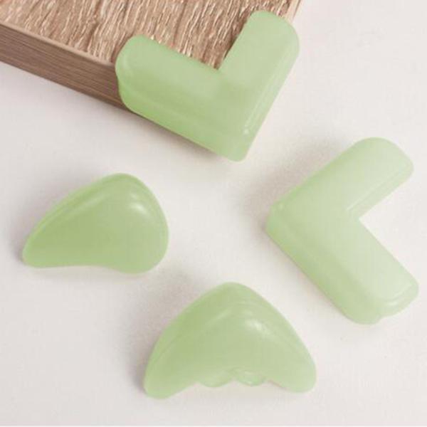 4x 光るテーブル コーナー保護カバー チャイルド ベビー デスク エッジ ガード ウォータードロップ