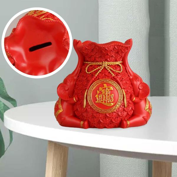 樹脂製中国福袋  彫刻 卓上飾り 絶妙｜stk-shop｜04