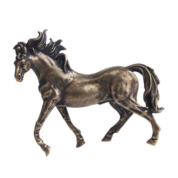 最終決算馬の彫像 動物の彫刻 クリスマスの芸術作品 敷居 金属の置物 サンキャッチャー