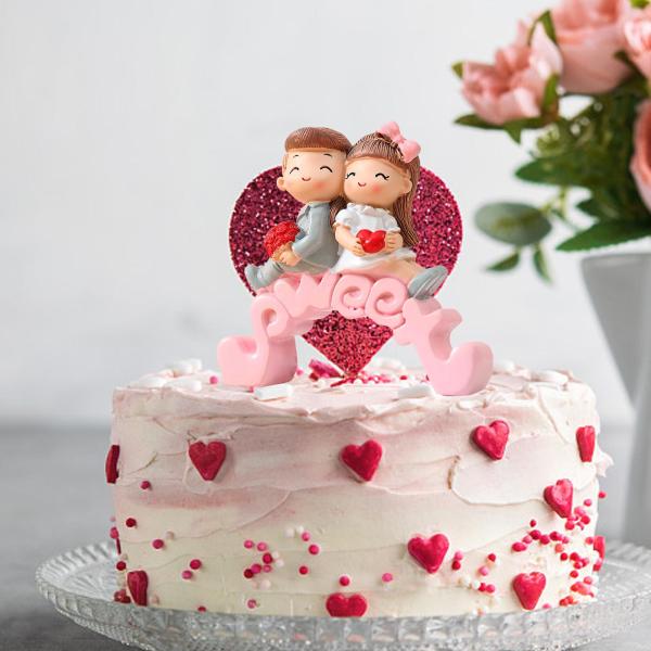 カップルの彫像 耐久性のあるポータブル プレゼント コーヒー テーブル ベッドルーム オフィス スタイル A