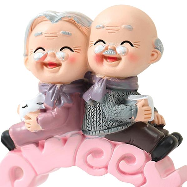 カップルの彫像 コーヒー テーブル ベッドルーム オフィス スタイル B の耐久性のあるポータブル プレゼント