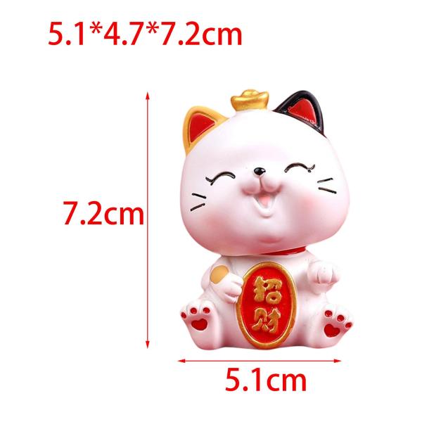 招き猫の置物 アートワーク クリエイティブ オーナメント 卓上 プレゼント レストラン スタイル A