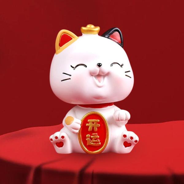招き猫の置物 アートワーク クリエイティブ オーナメント 卓上 プレゼント レストラン スタイル B