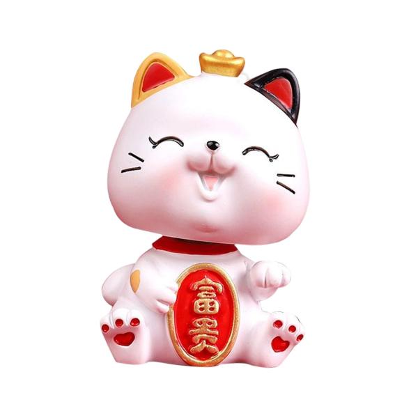 招き猫の置物 アートワーク クリエイティブ オーナメント 卓上 プレゼント レストラン スタイル C