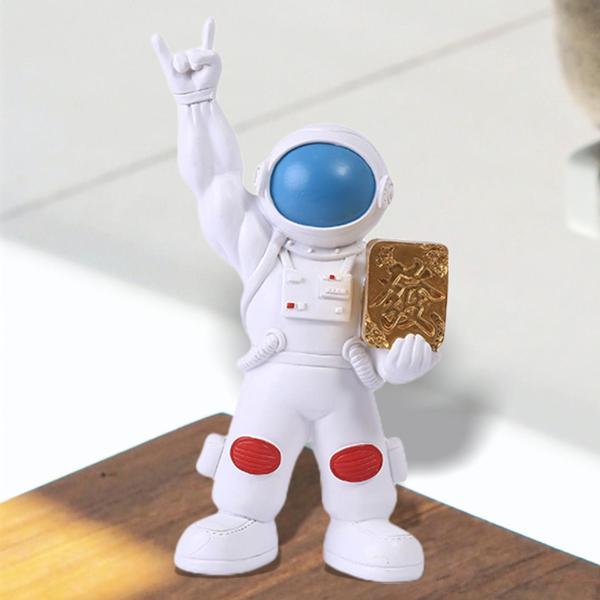 50%OFF!】 クリエイティブ 宇宙飛行士の置物 彫刻 宇宙飛行士の像 家庭用 卓上装飾 誕生日プレゼント サンキャッチャー 