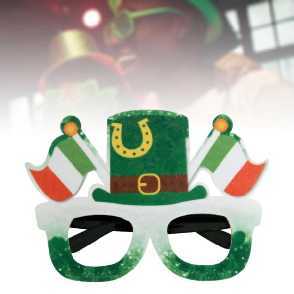 緑の聖パトリックの日メガネ  アイウェアの好意の装飾ハッピー スタイル D