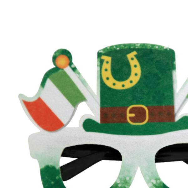 緑の聖パトリックの日メガネ  アイウェアの好意の装飾ハッピー スタイル D