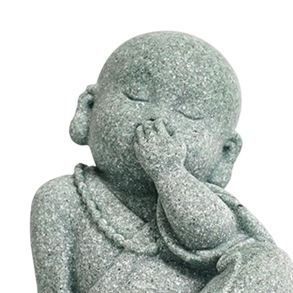 僧侶の置物 仏像 繊細な装飾 ホームデコレーション デスクトップ スニッカー用