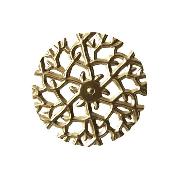 農家の寝室の浴室のための金属の壁の彫刻の装飾的なディスクのペンダント15CM