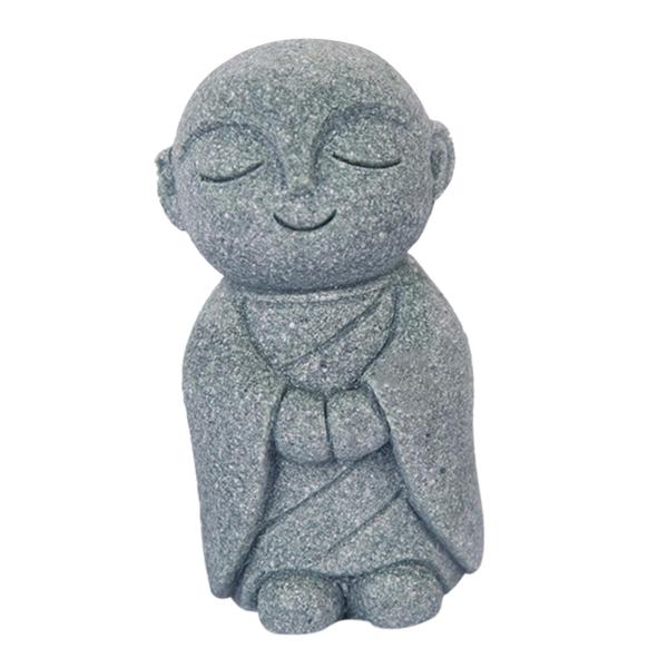 僧侶の置物工芸仏の水槽の装飾の装飾デスクトップ車スタイル C