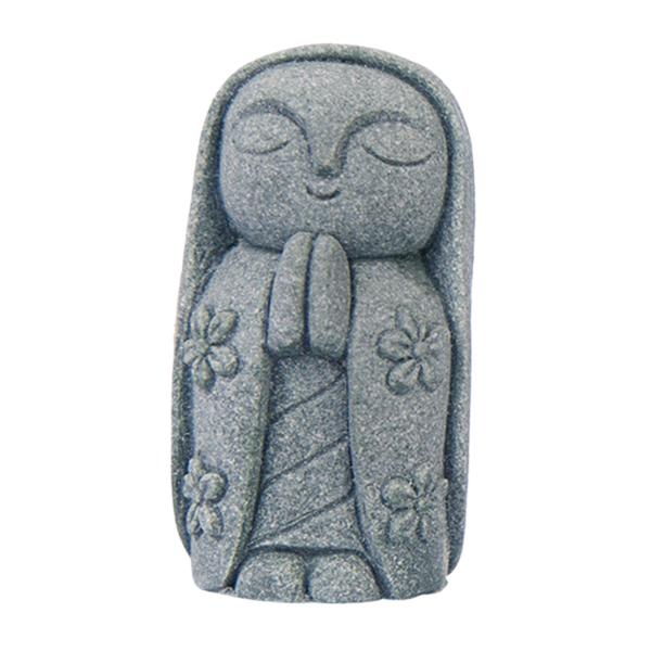 僧侶の置物工芸仏の水槽の装飾の装飾デスクトップ車スタイル D