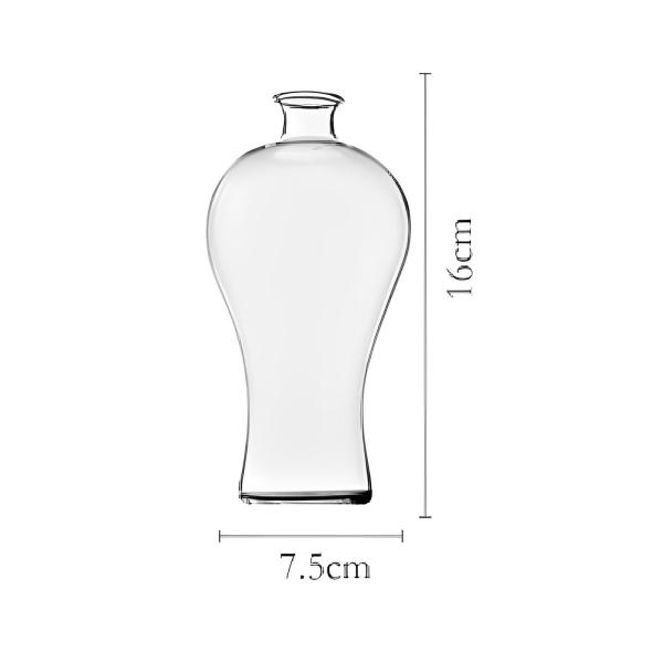 ガラス花瓶付属品伝播花瓶結婚式の寝室新築祝い用モデル C