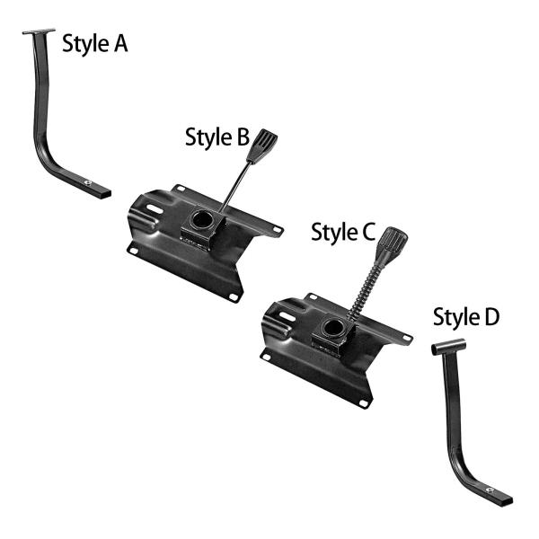 オフィスチェアスイベルチルトコントロールシートメカニズムホームチェアスイベルプレートシートスタイルA