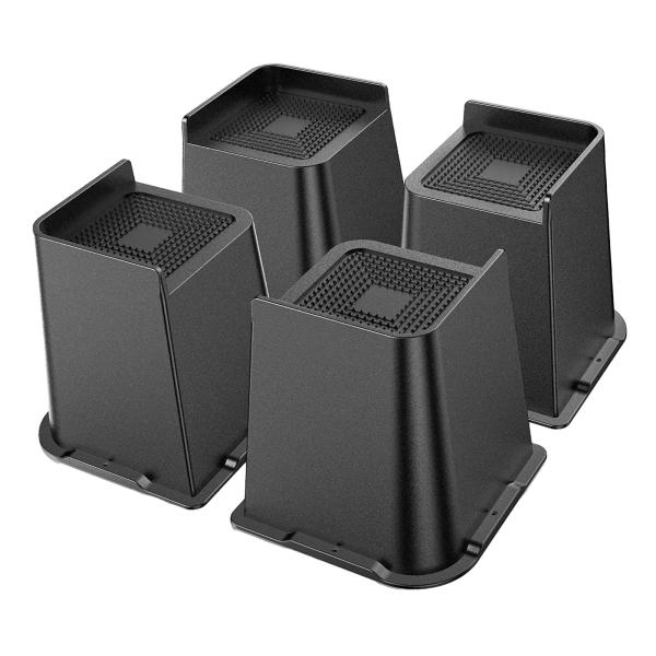 ベッドライザー 高耐久 寮の部屋 キッチン 寝室 デスク家具 ライザー スクエア 4個