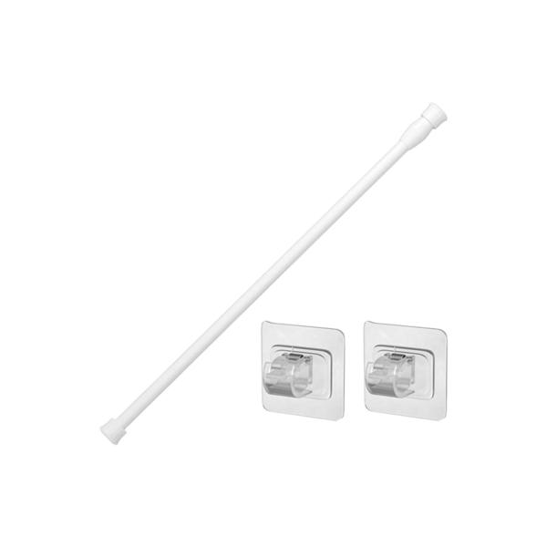 伸縮式カーテンロッド春カーテンロッド出入り口寝室食器棚 50 センチメートルに 90 センチメートル