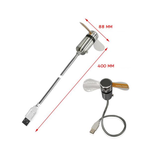 柔軟な冷却ファン USB クロックファン パーソナル ポータブル 実用ショー リアルタイム 多目的ファン LED クロックファン カフェ ホ