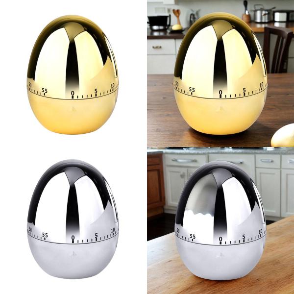 キッチンタイマー 大音量カウントダウン 60分タイマー 学習教室用 クッキングゴールド