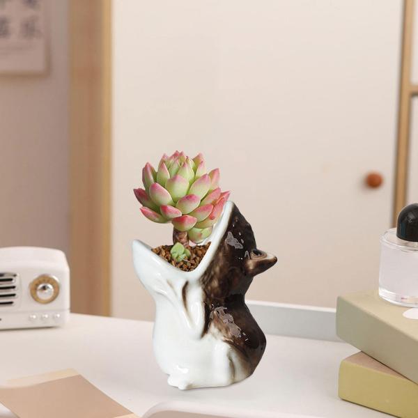 植木鉢プランターオーナメントテーブル花瓶クリエイティブ口開いた