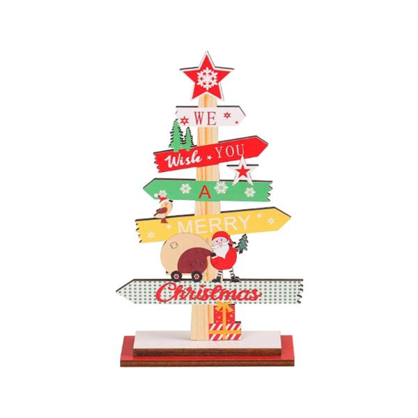 クリスマスデスクトップ装飾クラフトキッチン屋内屋外装飾ガーデンスタイルB