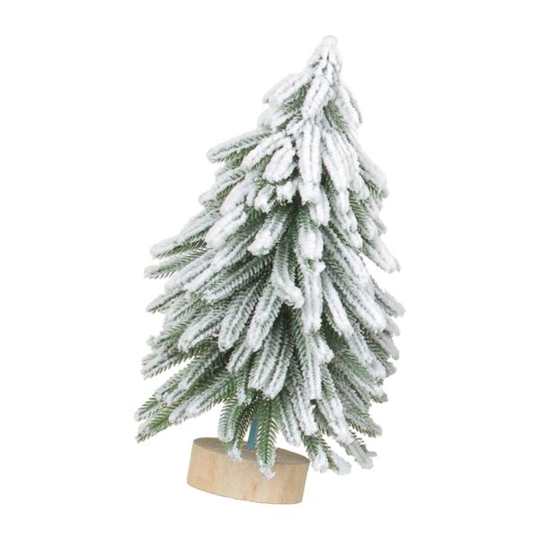 人工クリスマスツリー 卓上 ミニチュア 植毛クリスマスツリー クリスマス用  サイズL