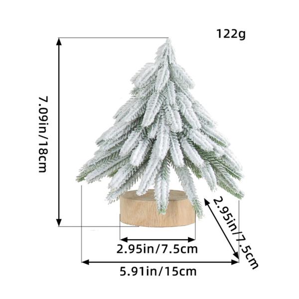 人工クリスマスツリー 卓上 ミニチュア 植毛クリスマスツリー クリスマス用  S