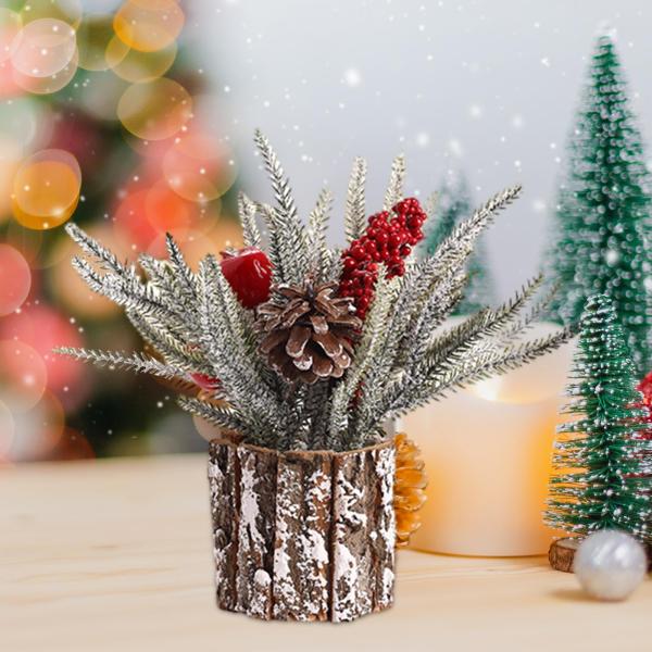 卓上クリスマスツリー人工クリスマスツリーホリデーバルコニー屋内スタイルB用