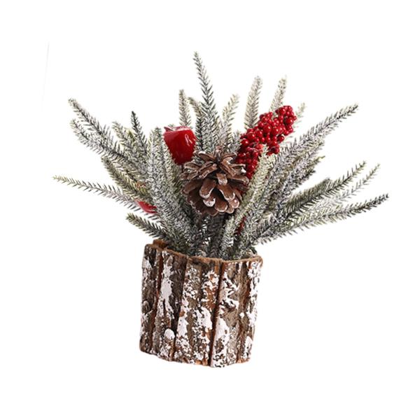 卓上クリスマスツリー人工クリスマスツリーホリデーバルコニー屋内スタイルB用
