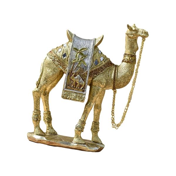 ラクダの置物動物像ラクダの彫刻卓上の装飾リビングルームのセンターピース寝室の本棚家の装飾｜stk-shop｜02
