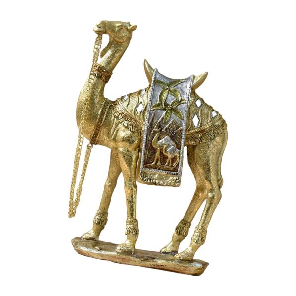 ラクダの置物動物像ラクダの彫刻卓上の装飾リビングルームのセンターピース寝室の本棚家の装飾｜stk-shop｜03