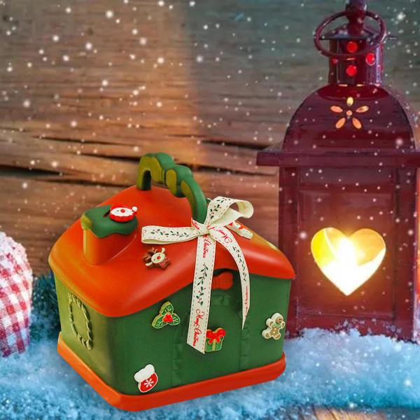 クリスマス ギフト グッズ ボックス キャンディ クッキー ボックス 子供用 クリスマス ウェディング スタイル C