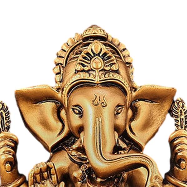 ガネーシャ置物ヒンドゥー教の神ミニ卓上飾りオフィス寝室キャビネット
