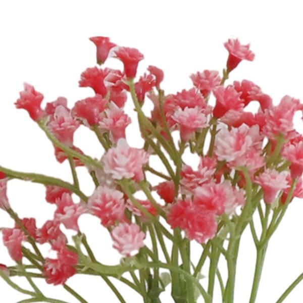 Babys Breath 造花 3 個 ガーデン ホームアレンジメント ウェディング ピンク