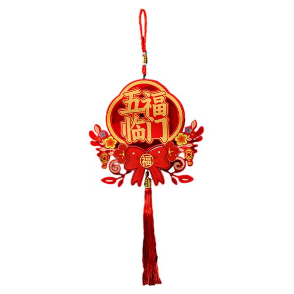 中国の新年吊り下げ装飾 2024 ドラゴンタッセルペンダントホームオフィスドアサインパーティー用品、お祝い、寝室用 , スタイルG