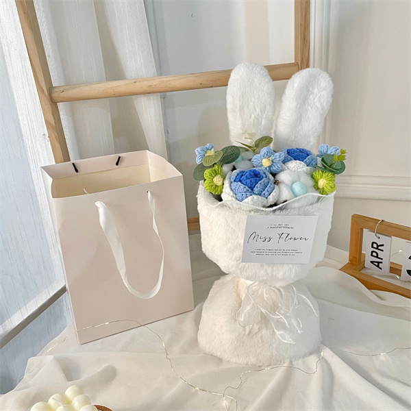かぎ針編みフラワー ブーケ 母の日 父の日 結婚式 誕生祝い ブーケ ミニブーケ 発表会 卒業 就職祝い 退職祝い フラワー 花束 卒業式 入学式