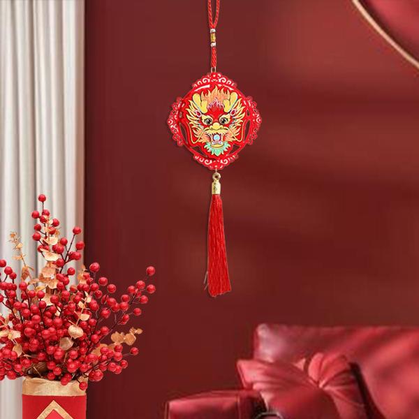 中国の新年の吊り下げ装飾ペンダント レッド パーティーお祝いウィンドウ スタイル D