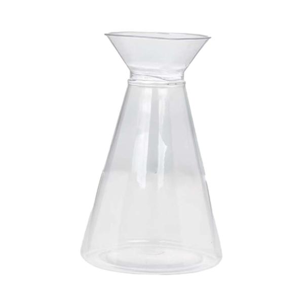 花ガラス花瓶つぼみ花瓶装飾花瓶本棚オフィスリビングルームクリア